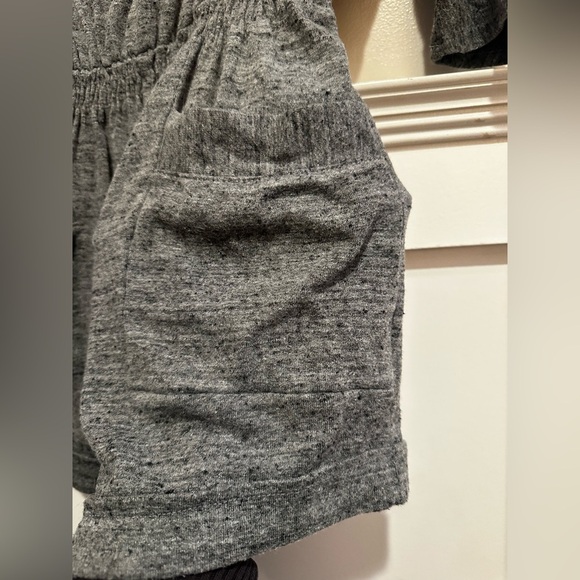 Gray Romper with Pockets - Picture 2 of 7